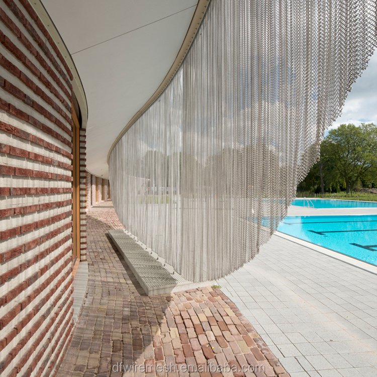 Metal Mesh Drapery, Metal Coil Drapery