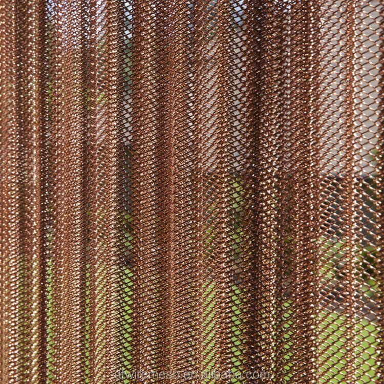 Metal Mesh Drapery, Metal Coil Drapery
