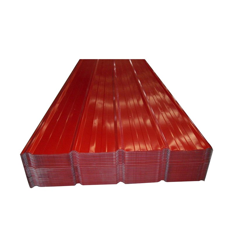 Red Sandwich Panels Materials Prepainted Corrugated Galvanized Steel Color Roofing Sheets