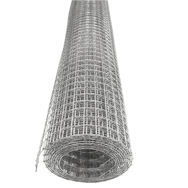 Factory supply best price 1x1 Galvanized steel iron Wire Mesh malla electrosoldada Welded wire mesh