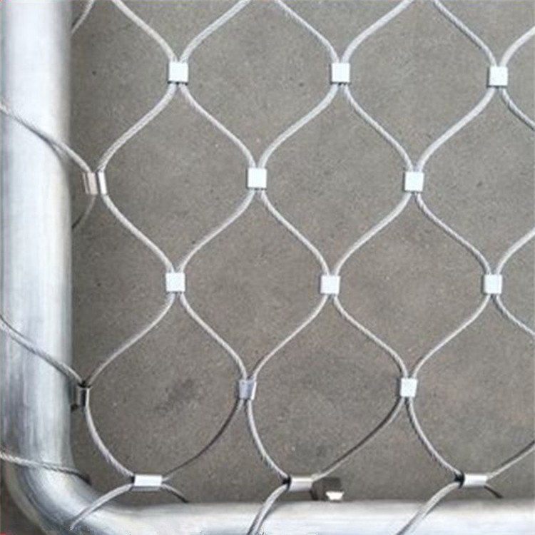 20mm 30mm 40mm 50mm Flexible Stainless Steel Wire Rope Mesh Zoo Aviary Netting