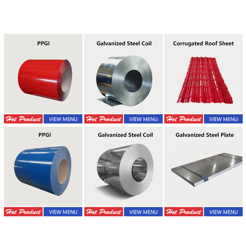 Customized size industrial use thickness plating various models carbon galvanized steel sheet coil plate