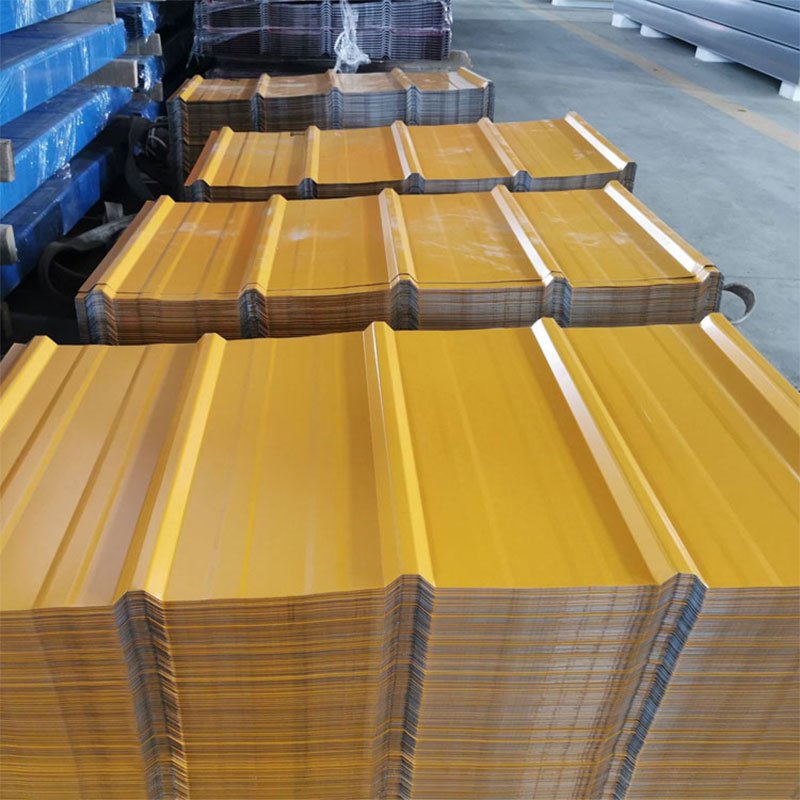 0.4Mm Thick Ppgi Ppgl Roofing Sheet PPGI Sheet Color Coated Galvanized Steel Corrugated Roofing Sheet
