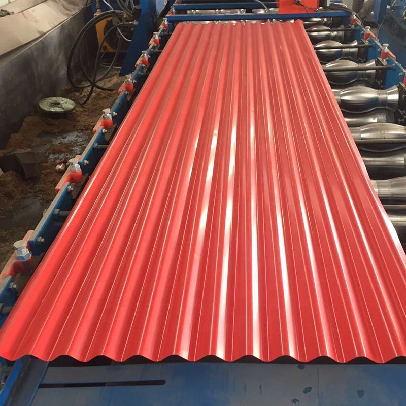 Factory Price PPGI Galvanized Galvalume Corrugated Steel Sheets Color-Coated Corrugated Steel Plate steels roofing sheets