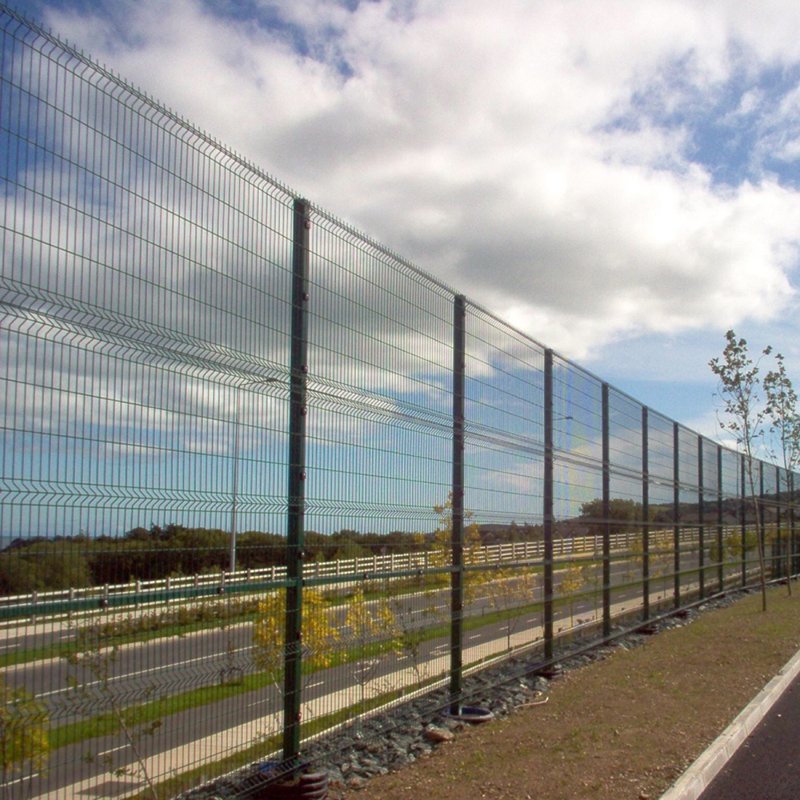 Factory Price 358 Fence Outdoor Steel Security Fences Prison Anti-Cutting Anti-Climb Wire Mesh PVC Coated Bending Welding