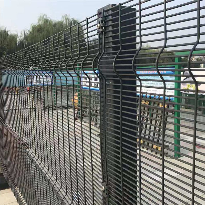 Factory Price 358 Fence Outdoor Steel Security Fences Prison Anti-Cutting Anti-Climb Wire Mesh PVC Coated Bending Welding