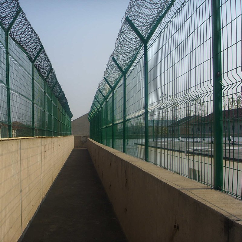 Factory Price 358 Fence Outdoor Steel Security Fences Prison Anti-Cutting Anti-Climb Wire Mesh PVC Coated Bending Welding