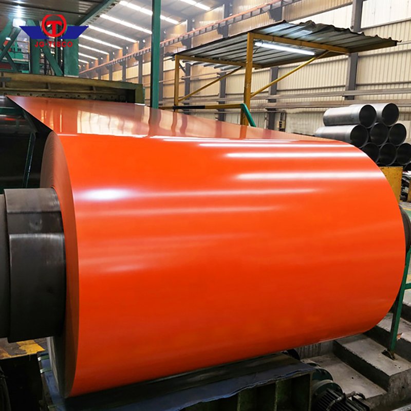Shandong PPGI Steel Coils 0.1-0.5mm Thickness Paint 15/5 PPGI PPGL Color Coated Galvanized Steel Coil