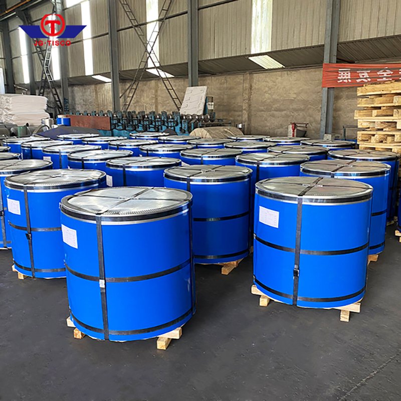 Shandong PPGI Steel Coils 0.1-0.5mm Thickness Paint 15/5 PPGI PPGL Color Coated Galvanized Steel Coil
