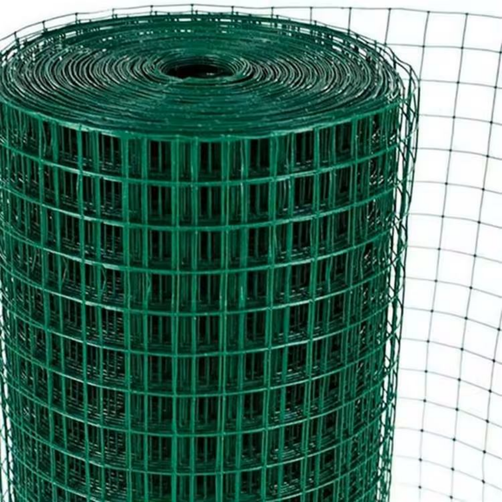Outdoor Use safe guarding 5x5 4x4 8 gauge 10 gauge PVC welded wire mesh for Farm Fencing hardware cloth