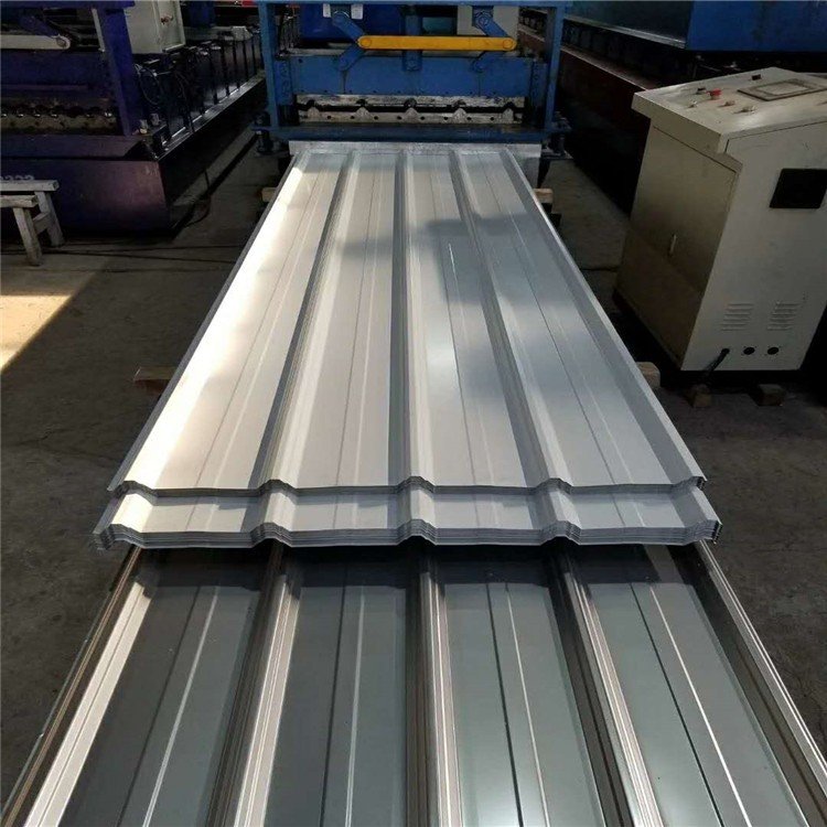 Building Material PPGI Color Coated Metal Roof Sheet Corrugated Roofing Sheet