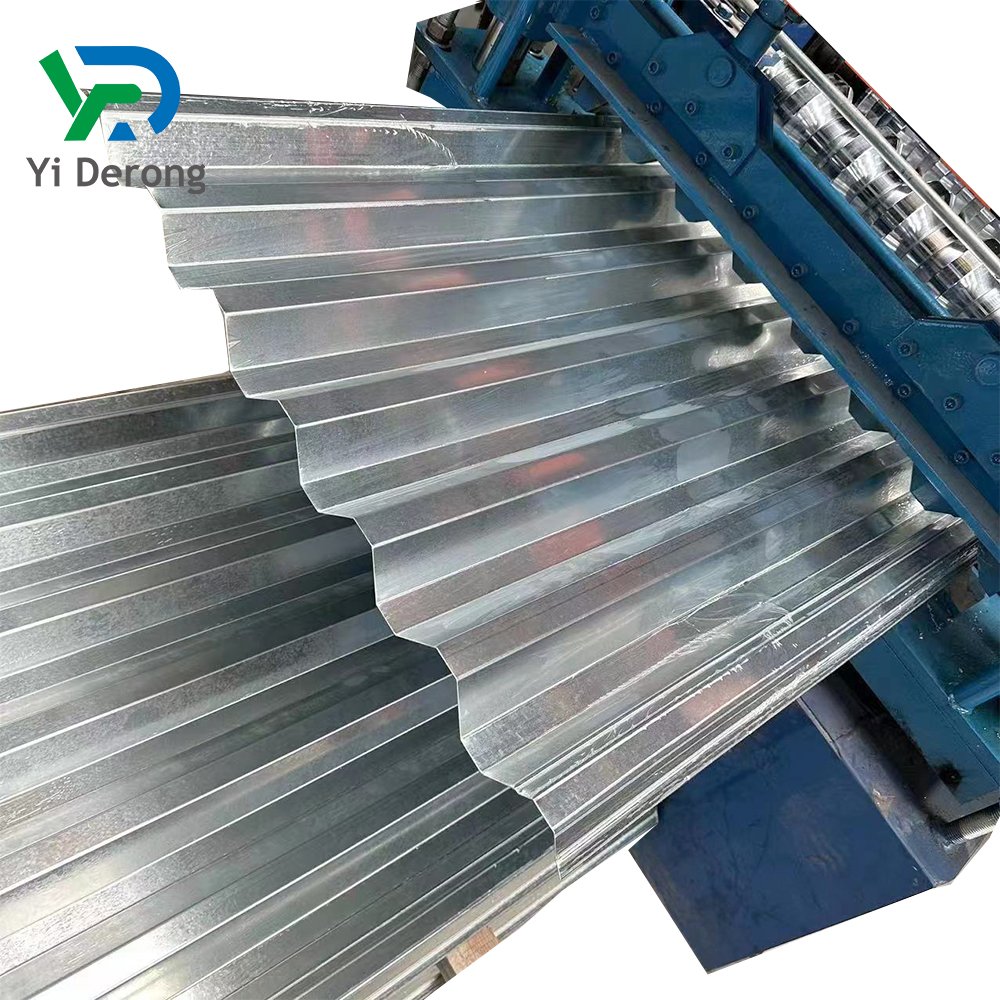 High quality color galvanized galvanized corrugated metal steel roof sheet roofing shingles