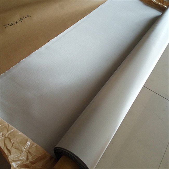 3' 4' roll width plain dutch weave 300 micron SS304 wire fine mesh filter screen