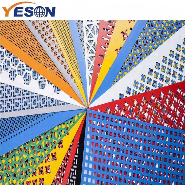Decorative Micron Punched Hole Metal Mesh 1.2 3mm Aluminum /Stainless Steel 304 316 Round Hole Perforated Sheet metal