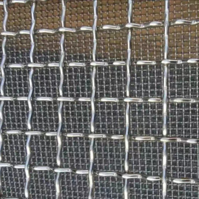316L 1 Mesh Stainless Steel Woven Filter Mesh Screen Crimped Mesh