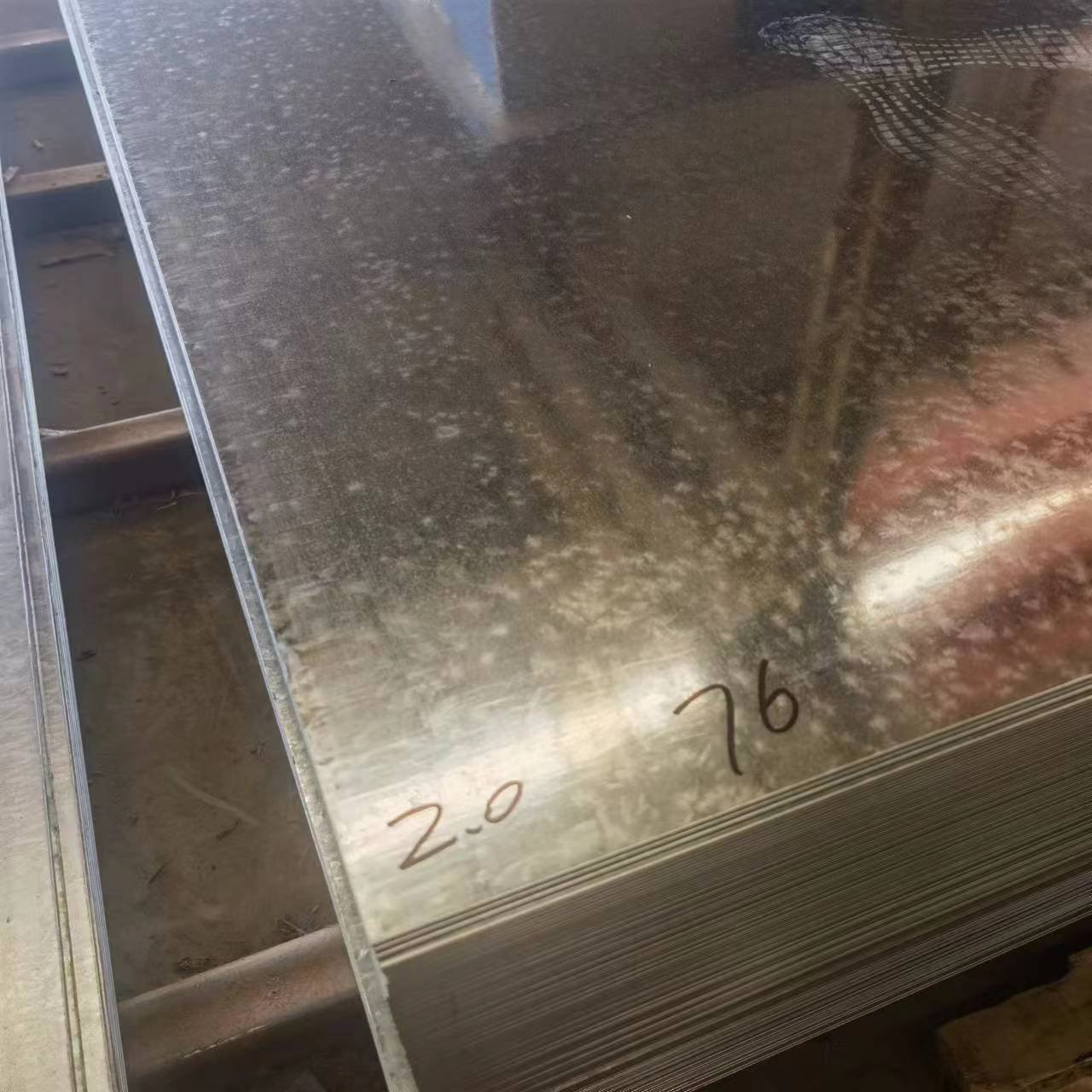 Flowerless galvanized steel Coil Floral White Iron sheet DX51D Stamping galvanized sheet Processing sheet