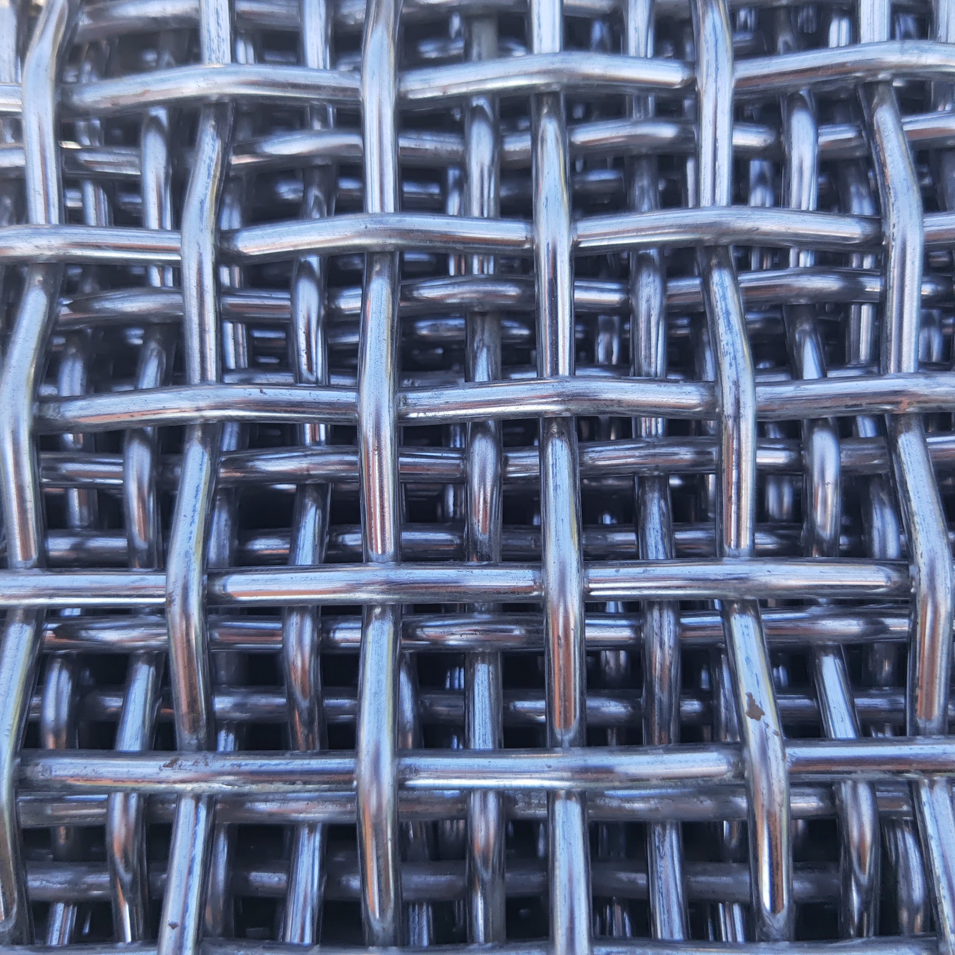 Wholesale High Manganese 65mn Steel Wire Mining Sieve Mesh Vibrating Screen Mesh For Stone And Quarry Crusher