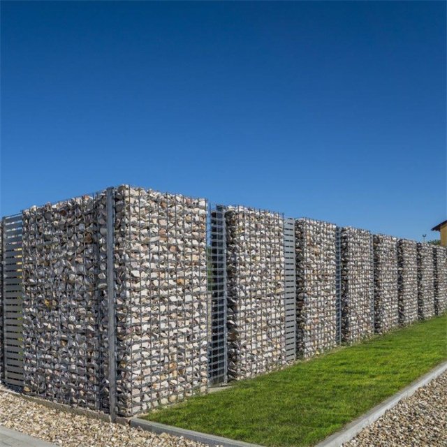 Heavy Galvanized Corrosion Resistance Gabions Steel Wire Mesh for Box Boundary Wall Welded Gabion Baskets