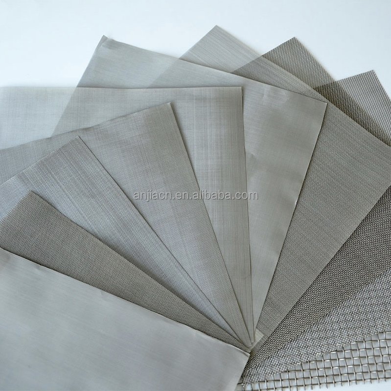 304 / 304L / 316 / 316L Ultra Fine Stainless Steel Sieve with Dimensions 6.5m x 1m Steel Wire Mesh