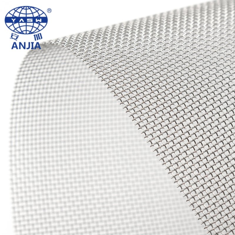304 / 304L / 316 / 316L Ultra Fine Stainless Steel Sieve with Dimensions 6.5m x 1m Steel Wire Mesh