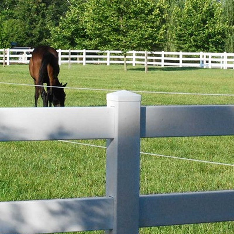 High Quality Horse Fence Panels Vinyl Coated PVC Farm Fence with Aperture Welding horse corral panels sheep fence