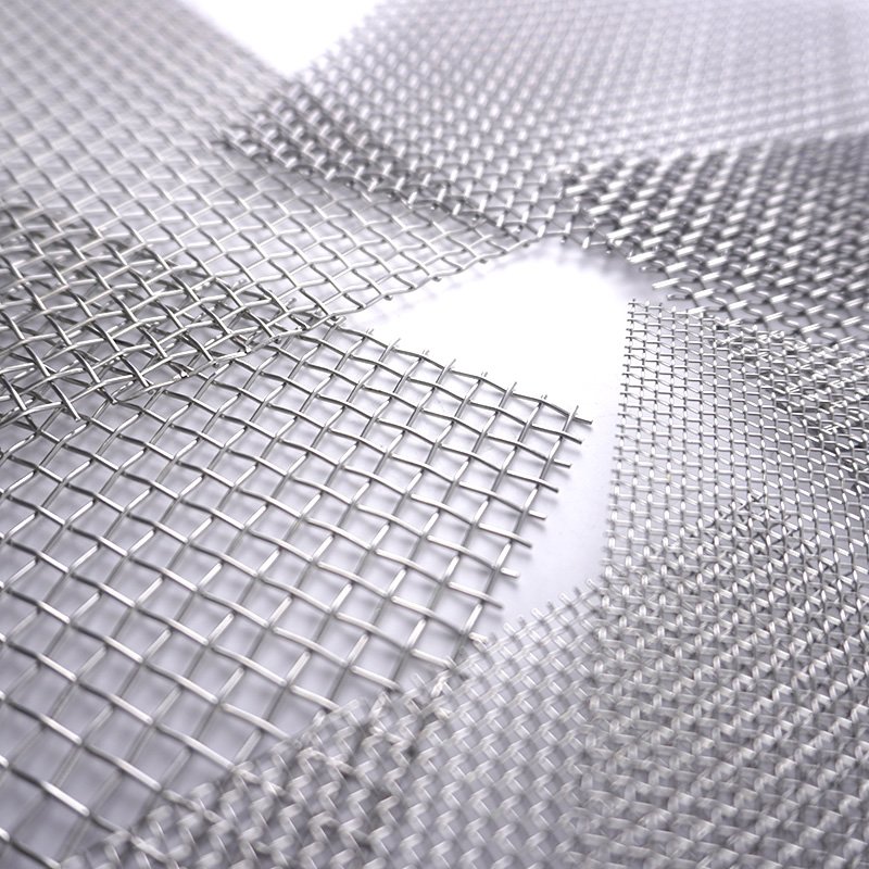 Heavy Duty Crimped Wire Mesh/Stainless Steel Framed Crimped Wire Mesh/Crimped Metal Decorating Wire Mesh