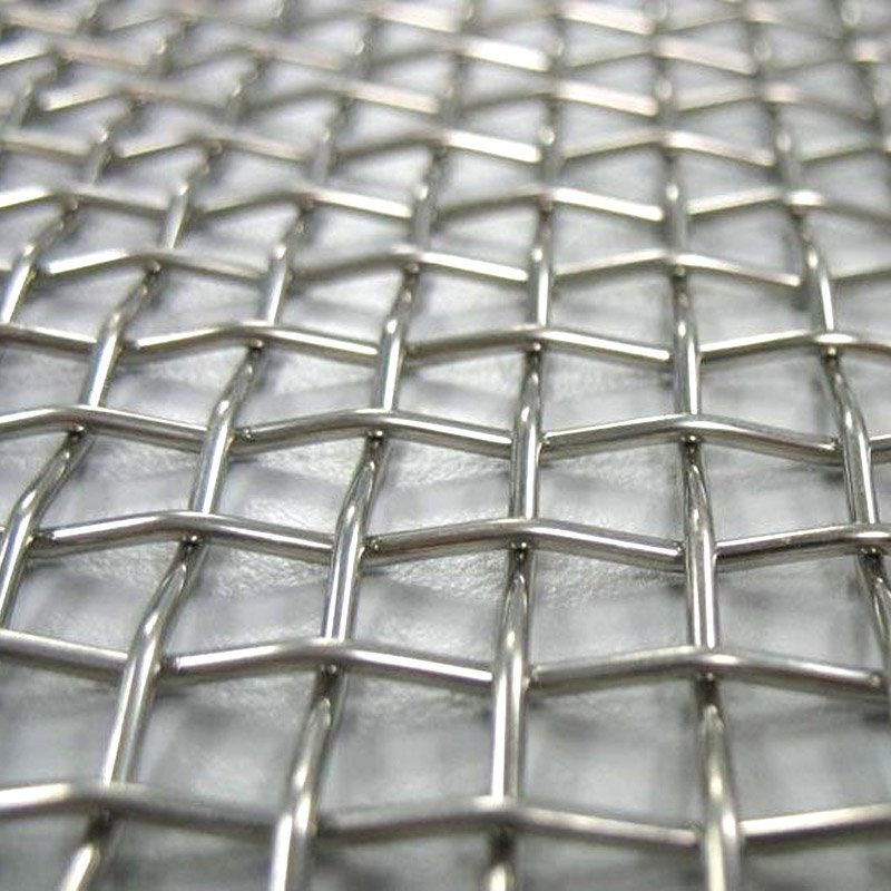 Heavy Duty Crimped Wire Mesh/Stainless Steel Framed Crimped Wire Mesh/Crimped Metal Decorating Wire Mesh