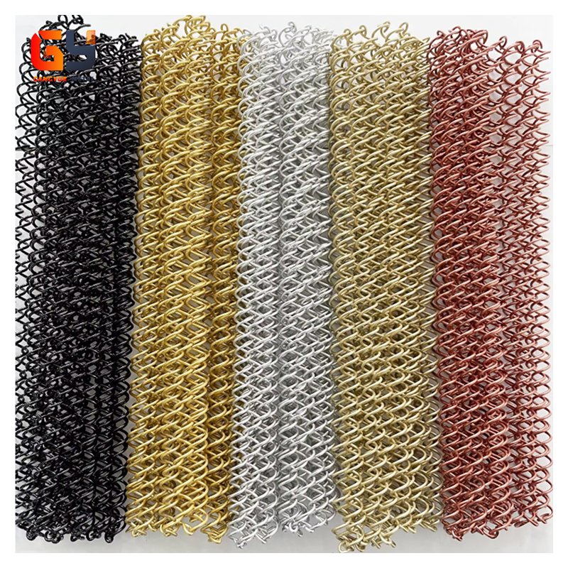Decorative mesh stainless steel ring mesh metal link chain decorative wire mesh