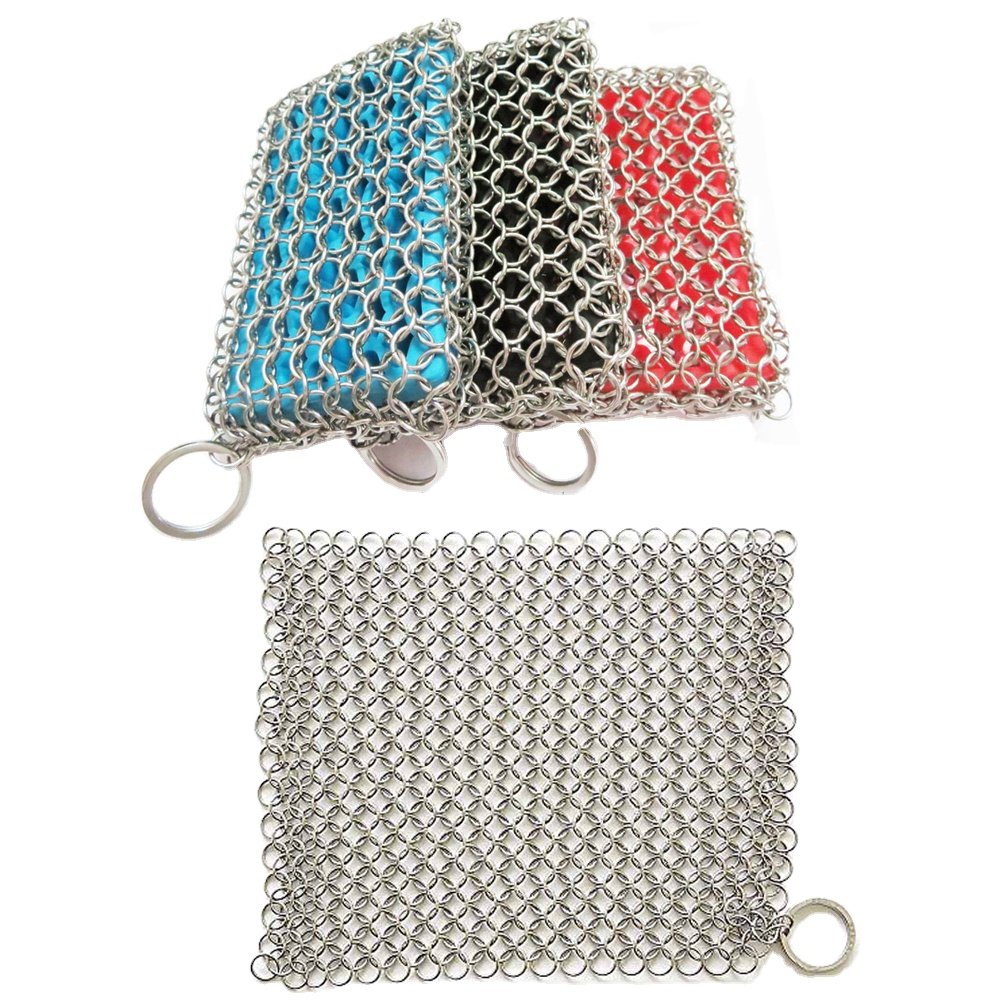 HEBEI WELAND Stainless Steel Chainmail Scrubber Pad