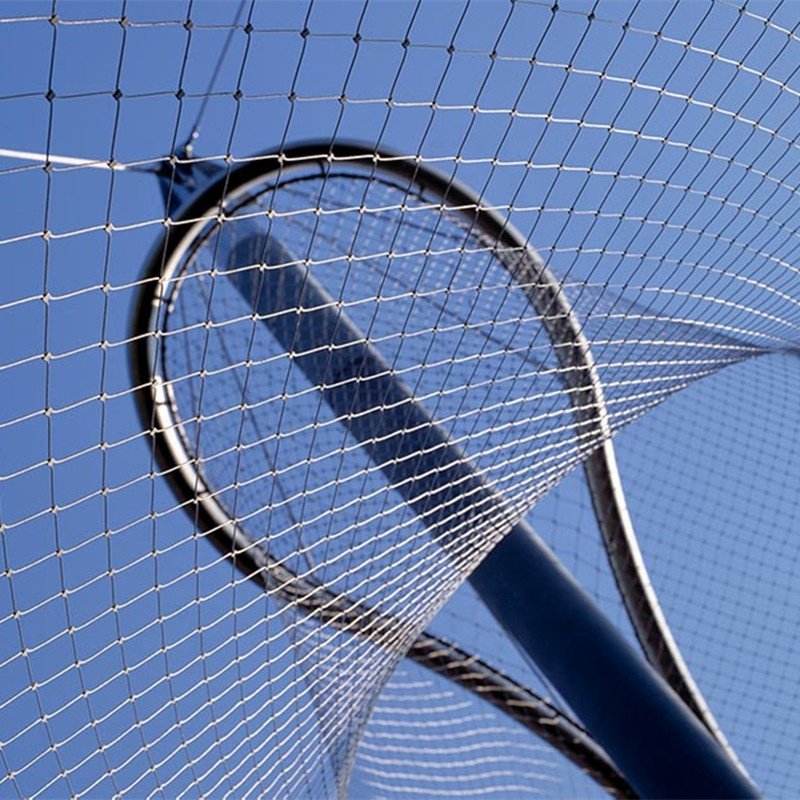 zoo cable mesh fence /Stainless Steel Wire Rope Mesh/ Ferrule Type Rope Mesh