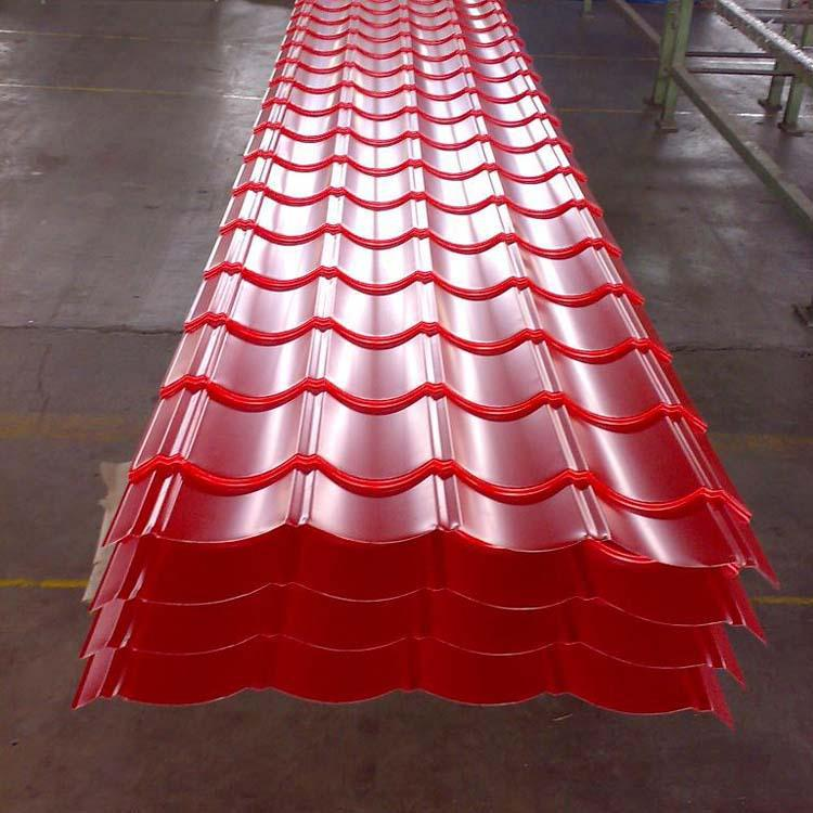 Home Appliance 1050mm 1250mm Color Coating Galvanized Ppgi Roofing Sheet for Container