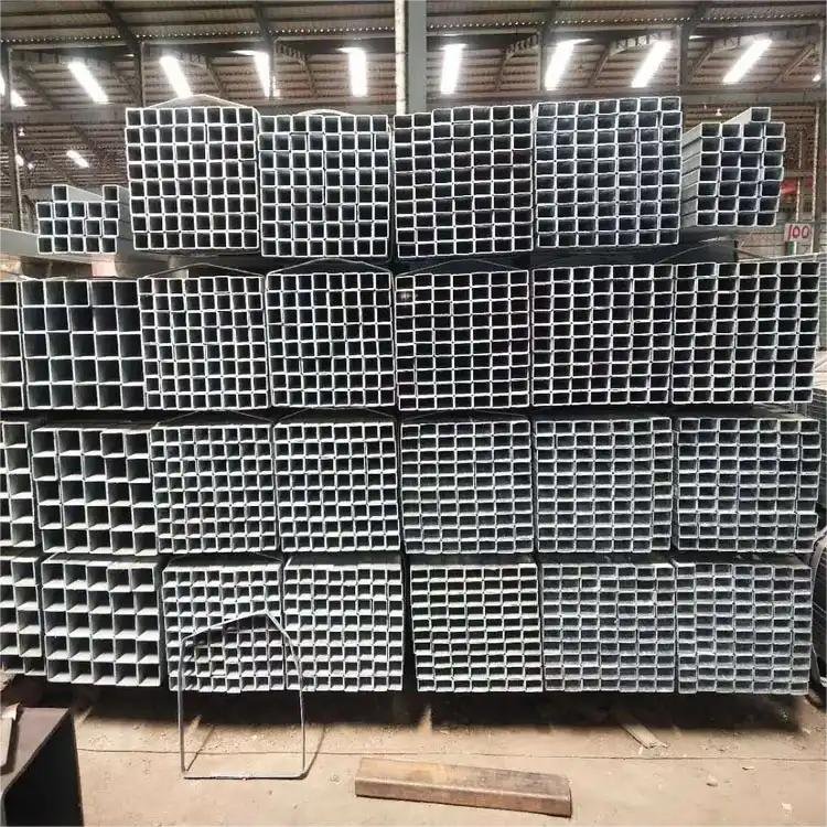 Best selling manufacturers with low price and high quality galvanized square rectangular steel pipe