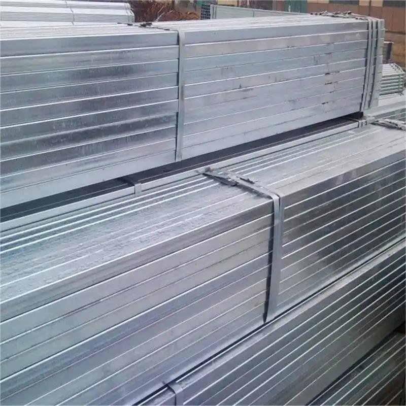 Best selling manufacturers with low price and high quality galvanized square rectangular steel pipe