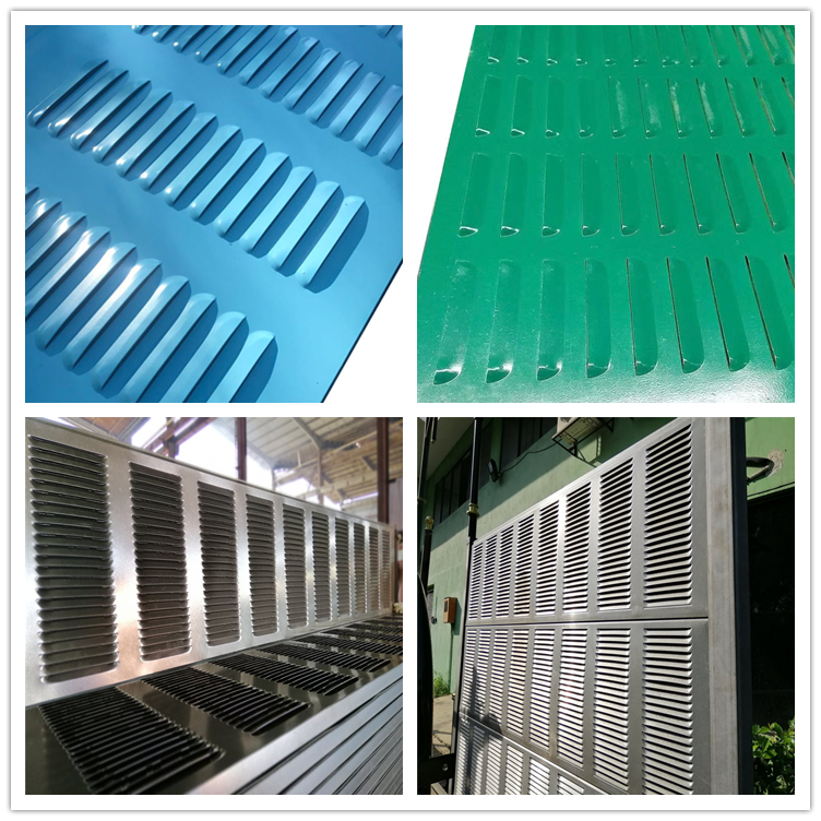 Anti-Noise Stainless Steel Perforated Mesh Sound Barriers Sheet round Hole Wire Galvanized Screen Welded Technique Processed