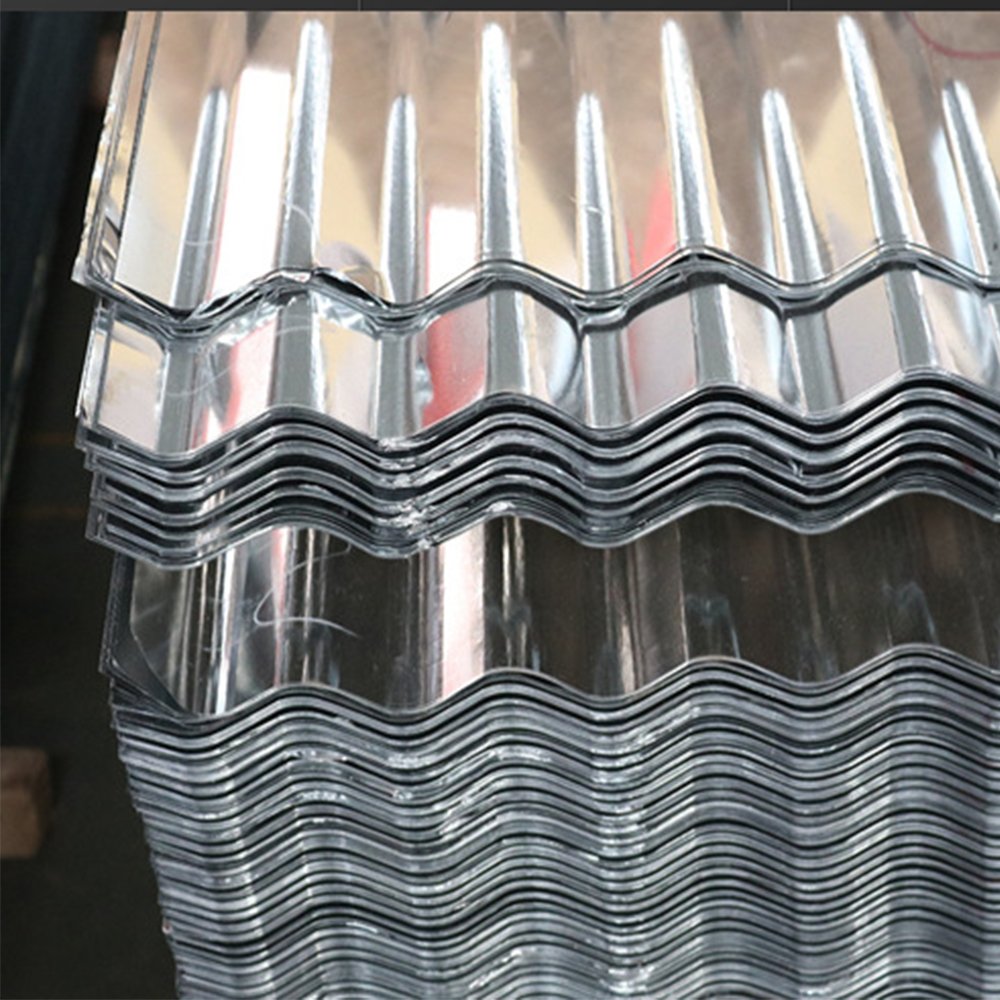 28 Gauge 10 Ft Weight 5mm T Wave Type Galvanized Steel Iron Corrugated Roofing Panel Sheet