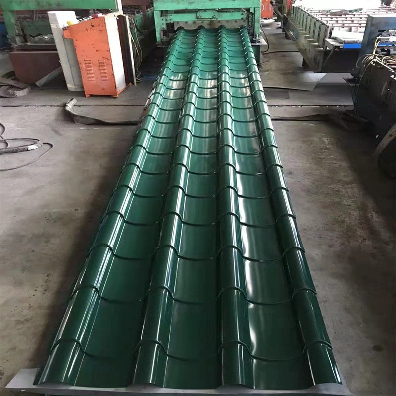 Aluminum plated zinc color roof panel