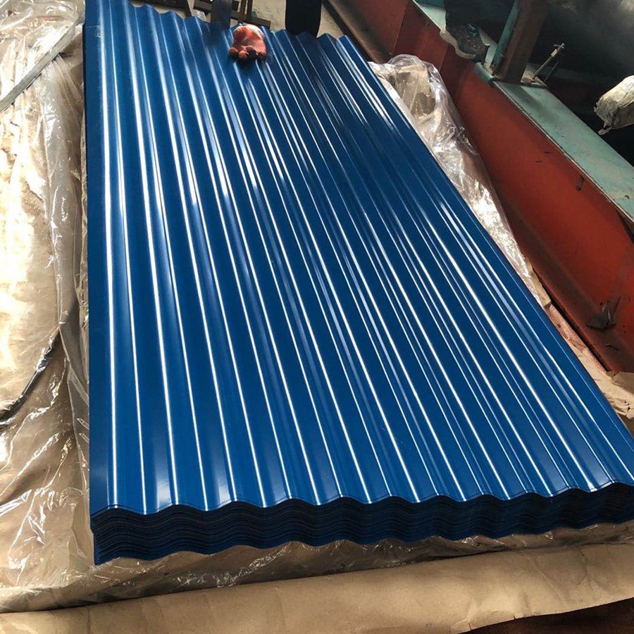 Aluminum plated zinc color roof panel