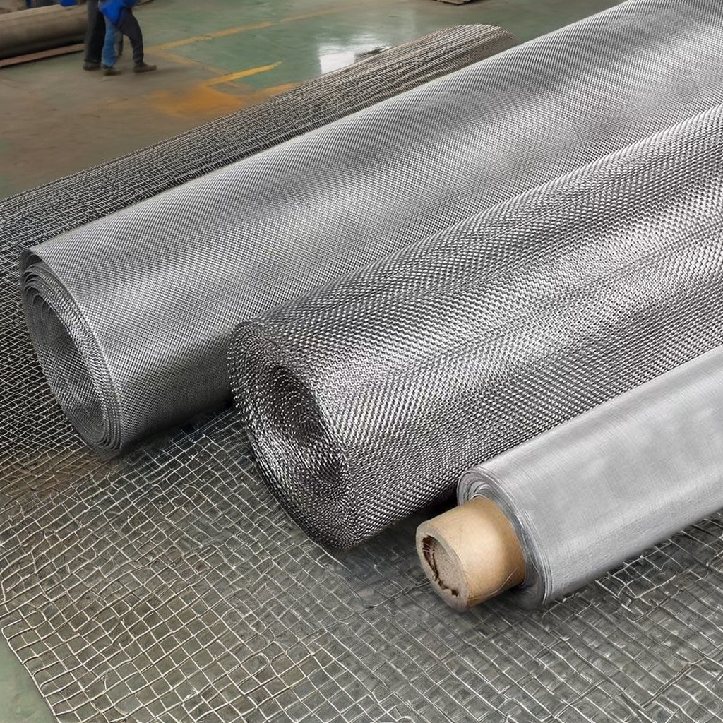 High temperature resistance 20 40 60 80 100 150 200 mesh 310 S/FeCrAl alloy /Nichrome Cr20Ni80 stainless steel wire mesh