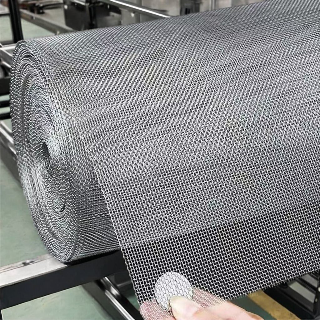 High temperature resistance 20 40 60 80 100 150 200 mesh 310 S/FeCrAl alloy /Nichrome Cr20Ni80 stainless steel wire mesh