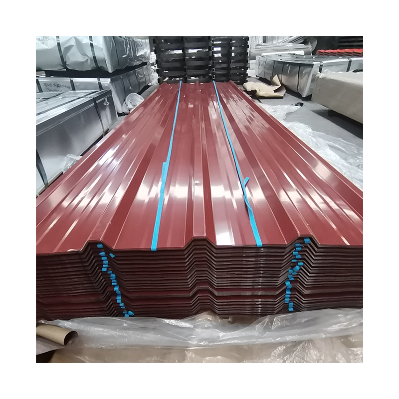 Sierra leone aluminum aluzinc color coated second hand corrugated roofing sheets prices per meter
