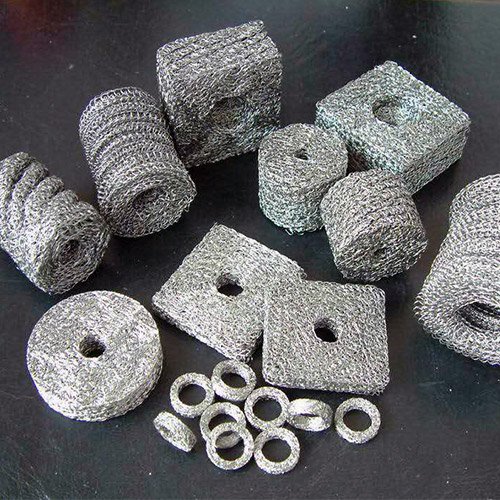 Woven filter wire mesh stainless steel knitted wire mesh tapes