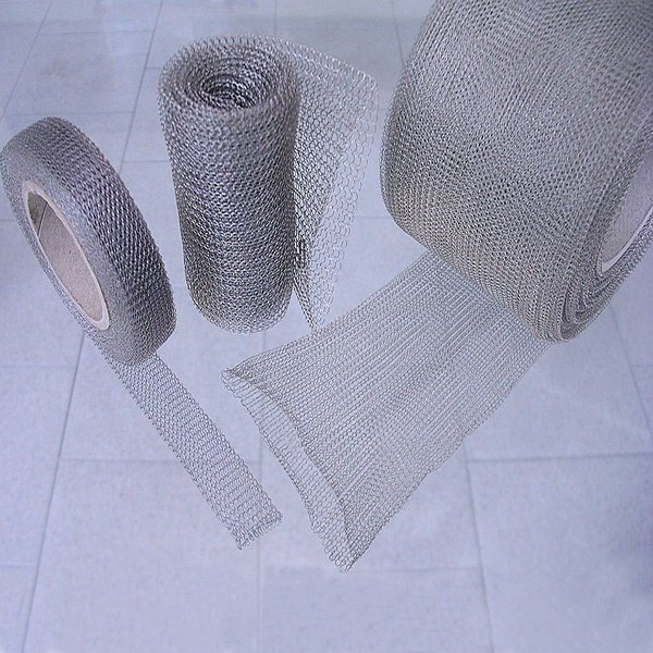 Woven filter wire mesh stainless steel knitted wire mesh tapes