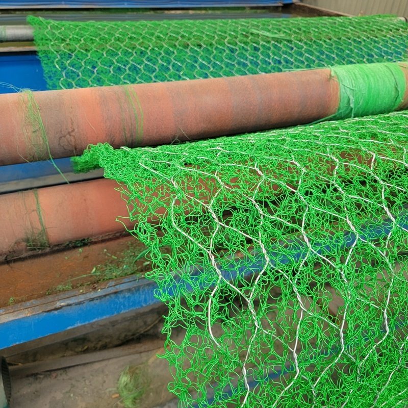 PVC Gabion wire mesh Roll Geomat Slope Protection Net Erosion Control Mat