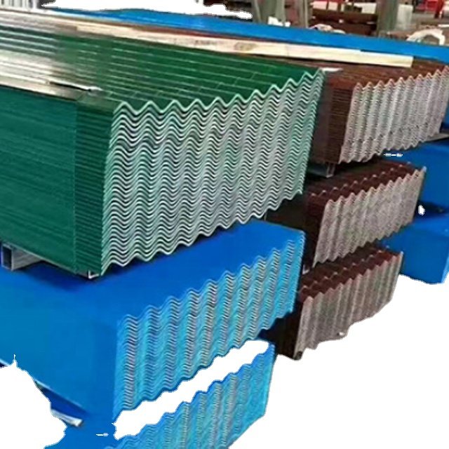 Hot Sale Color Coated Zinc Aluminum Galvanized Steel Sheet Corrugated Roofing sheet factory price