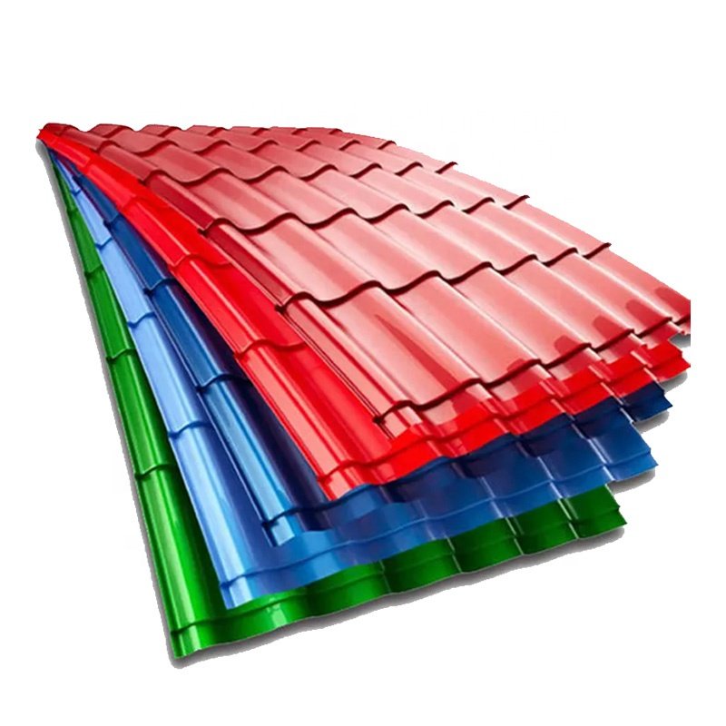 Ppgi Corrugated Metal Roofing Sheet Prepainted Galvanized Steel Sheet