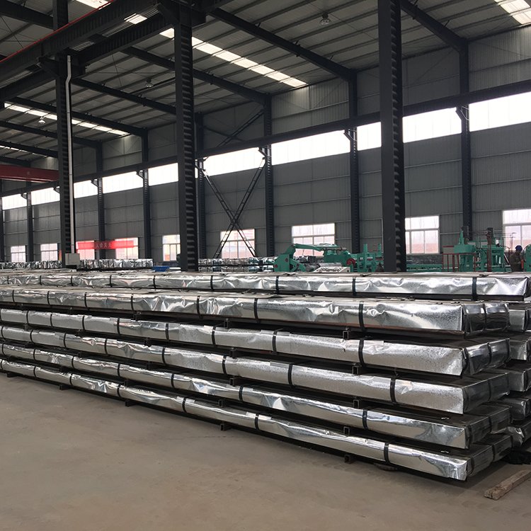 Hot sale 0.4mm 0.5mm 4 x 8 feet aluminum galvanized cheap corrugated steel roofing sheets prices