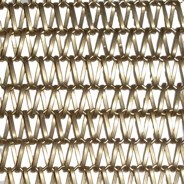 decorative colorful metal drapery mesh curtain for space divider