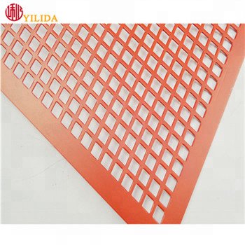 Factory Custom Perforated black coated Metal Car Mesh grill