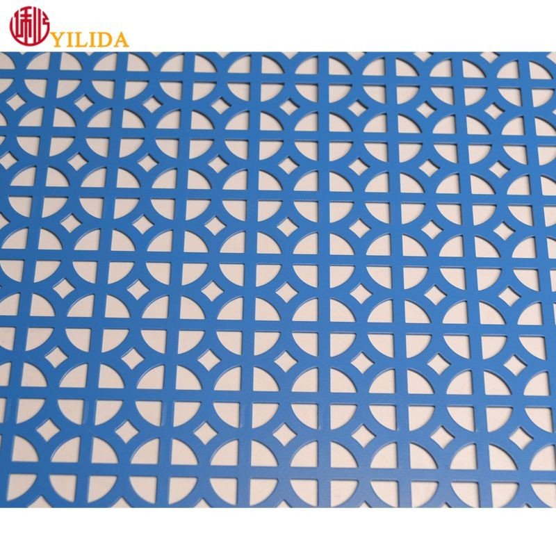 Factory Custom Perforated black coated Metal Car Mesh grill