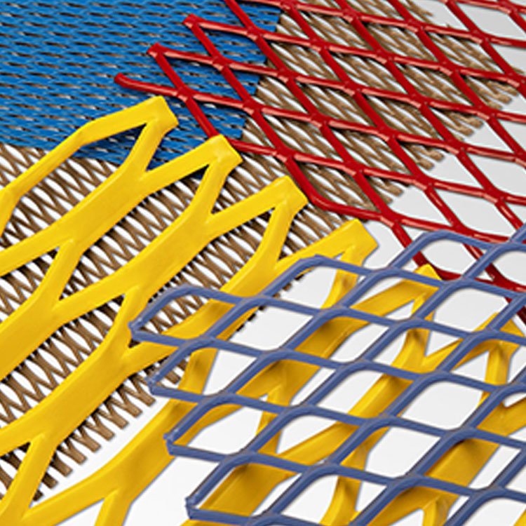Heavy Duty Powder Coated Stainless Steel Metal Wire Mesh Diamond Aluminum Sheet Expanded Metal Mesh